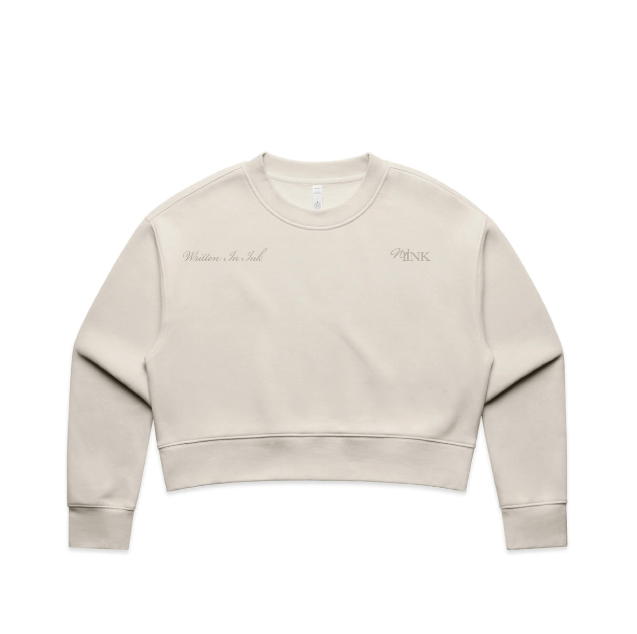 Wiink Womens Crop Sweatshirt