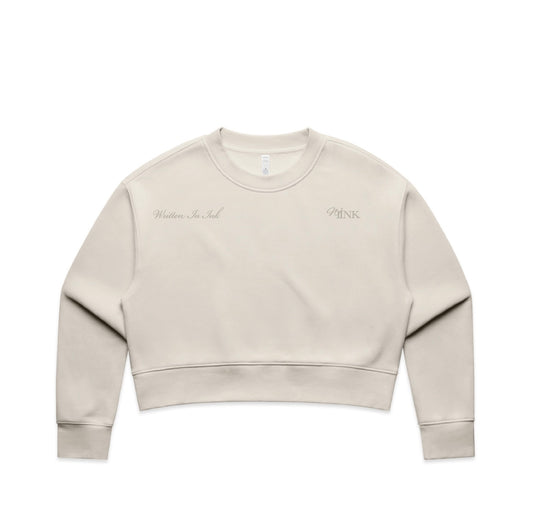 Wiink Womens Crop Sweatshirt
